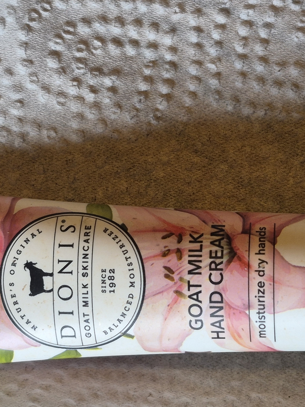 Goat Milk Hand Cream — Pink Floral